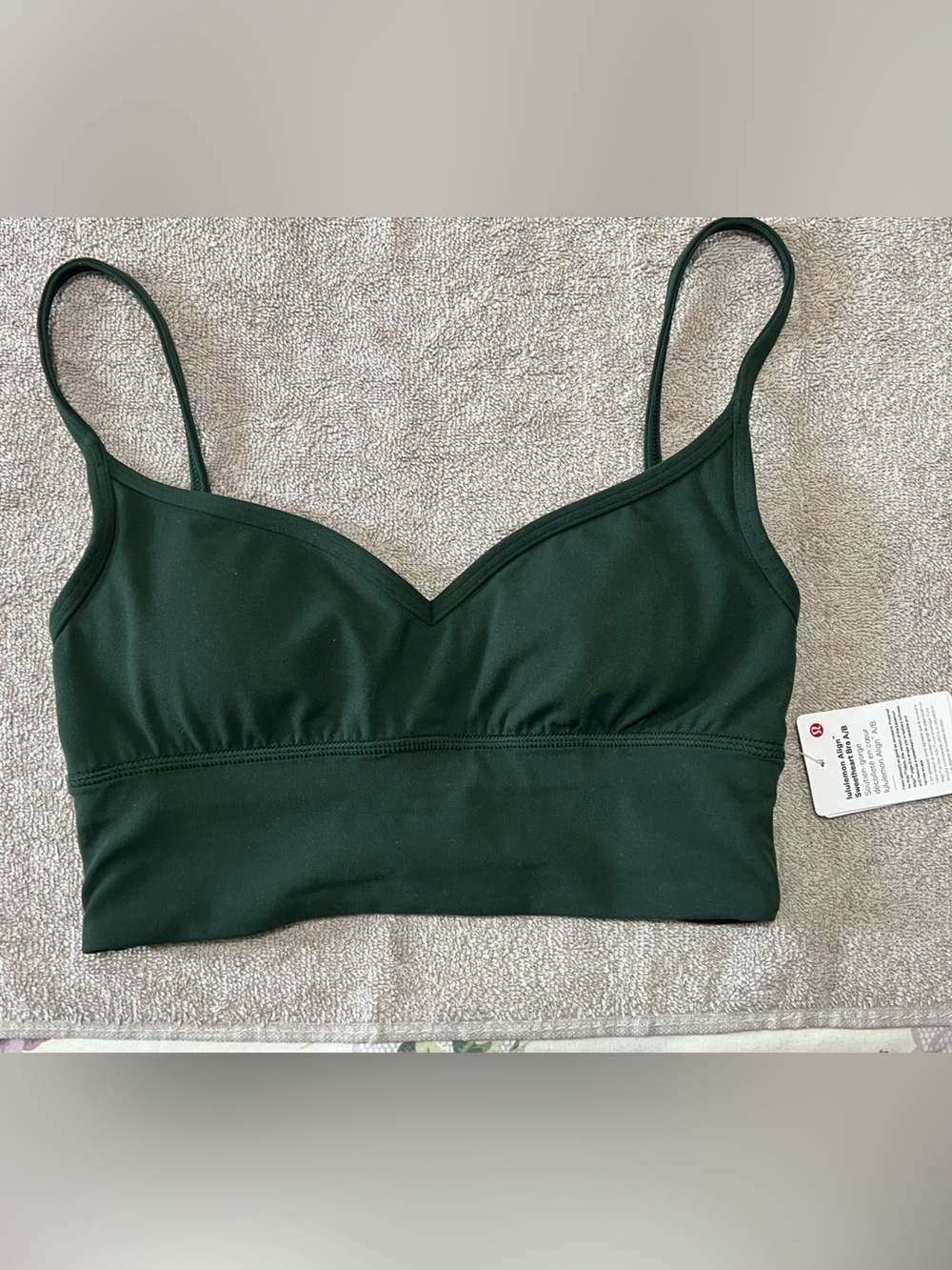 lululemon athletica Forest Green Bralette